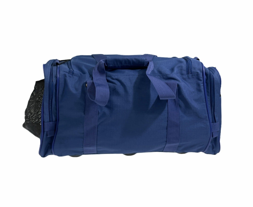 NNEDSZ 44L Travel Foldable Duffel Bag Gym Sports Luggage Travel Foldaway D-Zip Top School Bags - Royal Blue